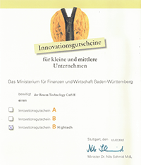 Innovationsgutschein B Hightech